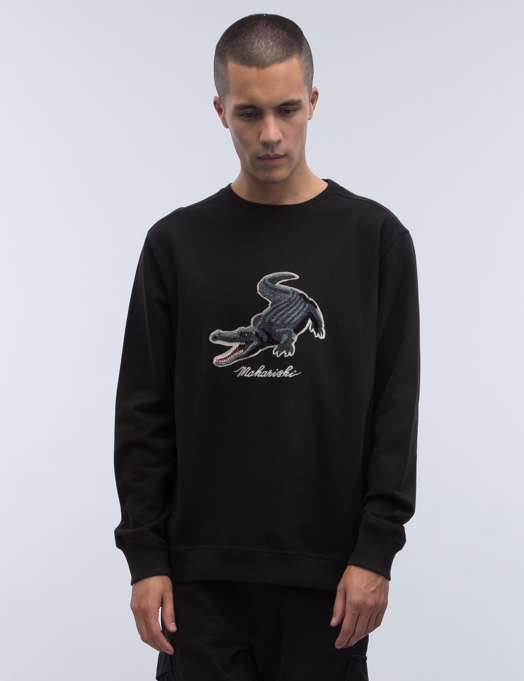 Grooming Unisex Men Women Streetwear Graphic Sweater Black / L
