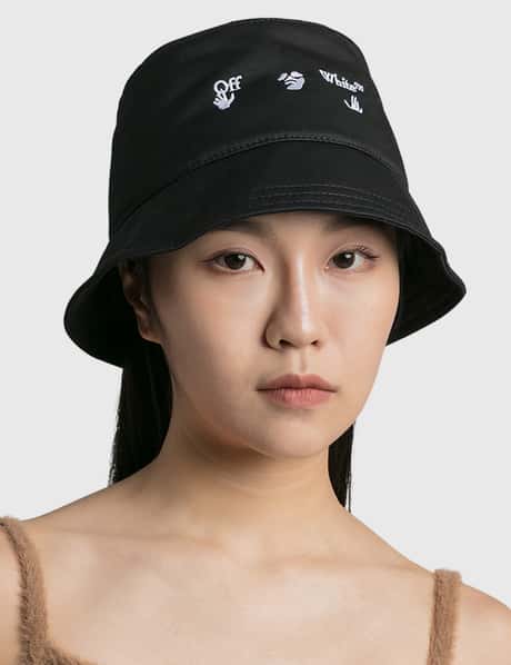 Off-White™ - Logo Bucket Hat | HBX display picture 1