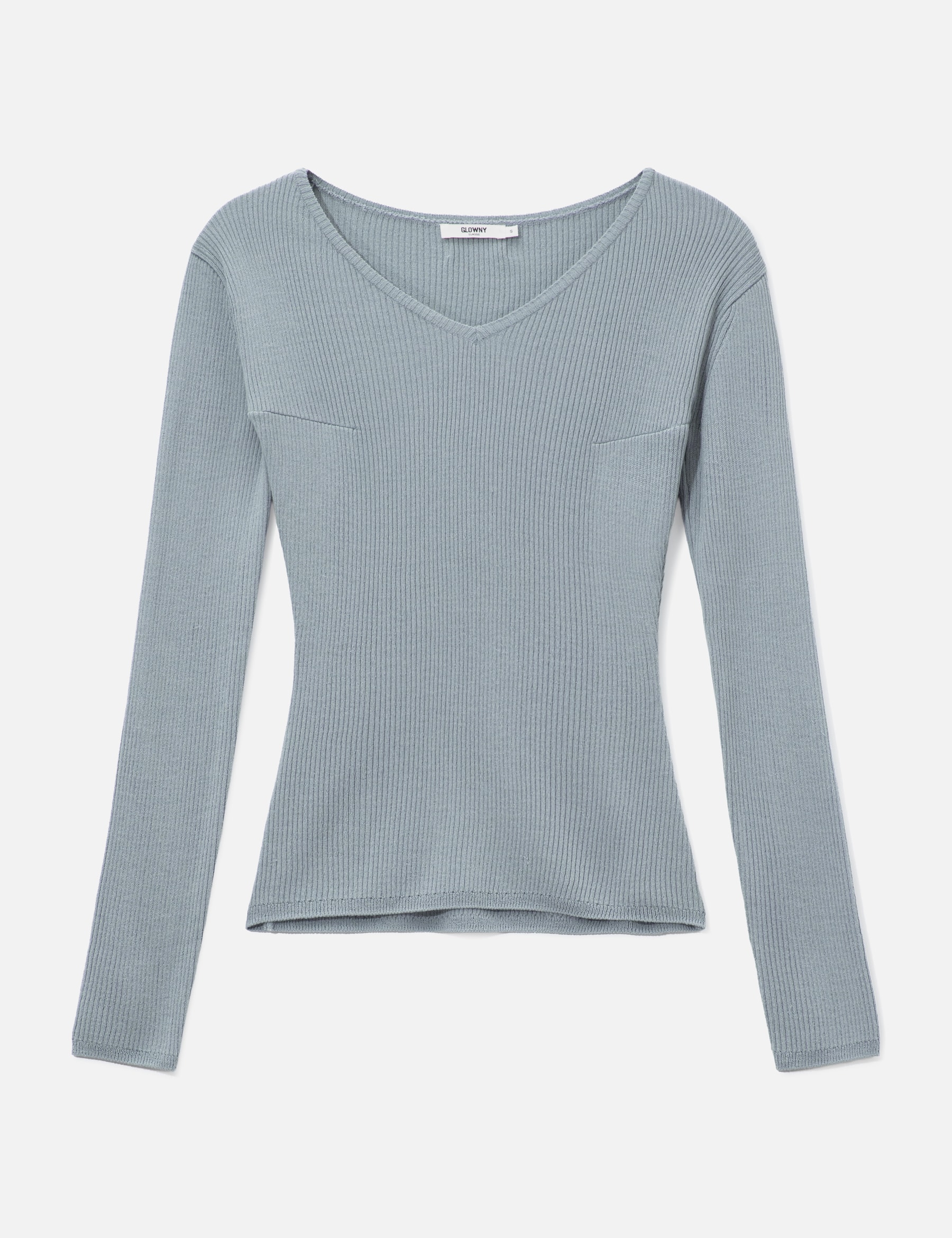 G Classic Rib V-Neck Knit view 16