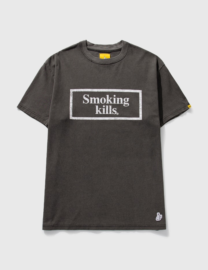 Smoking Angel Pigment T-shirt Placeholder Image