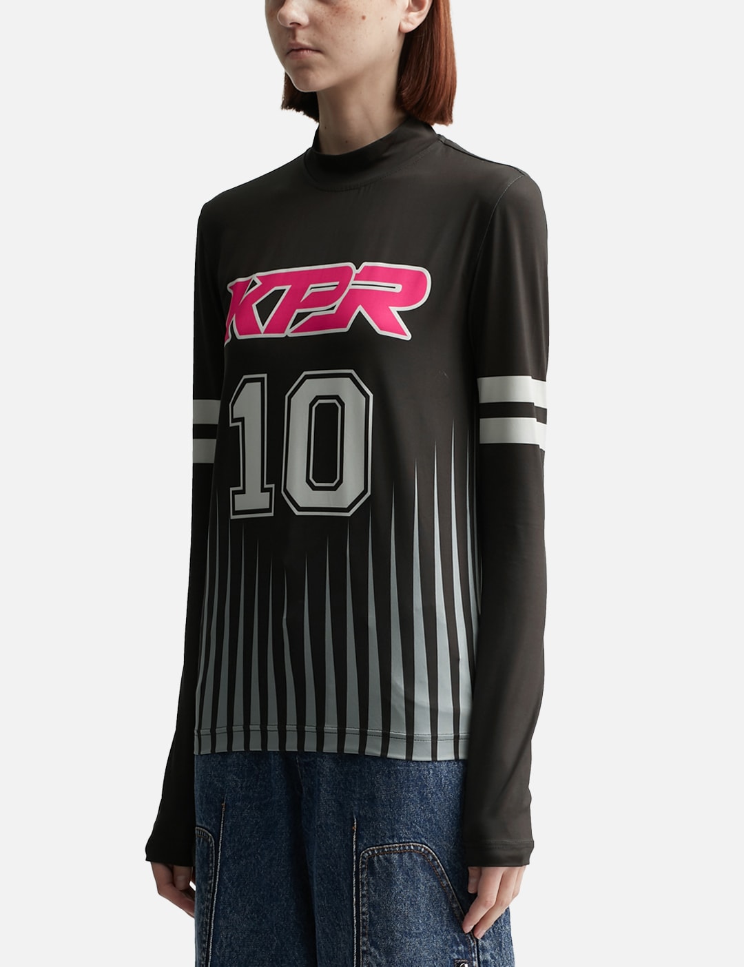 "Racer" Zipped Turtleneck view 8