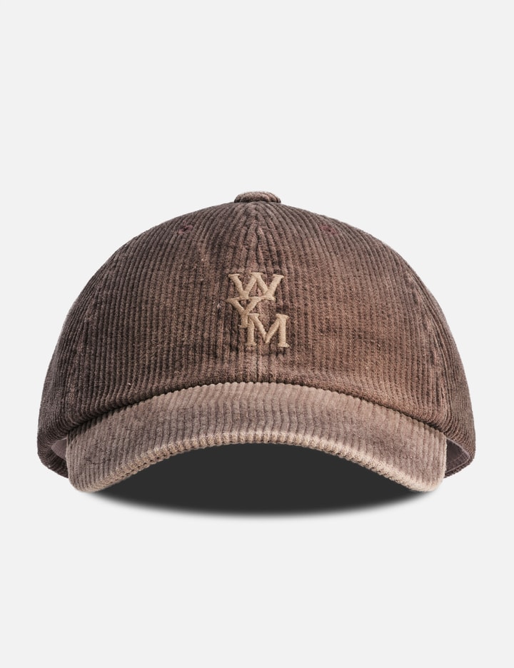 Wooyoungmi Ribbed Denim Logo Ball Cap