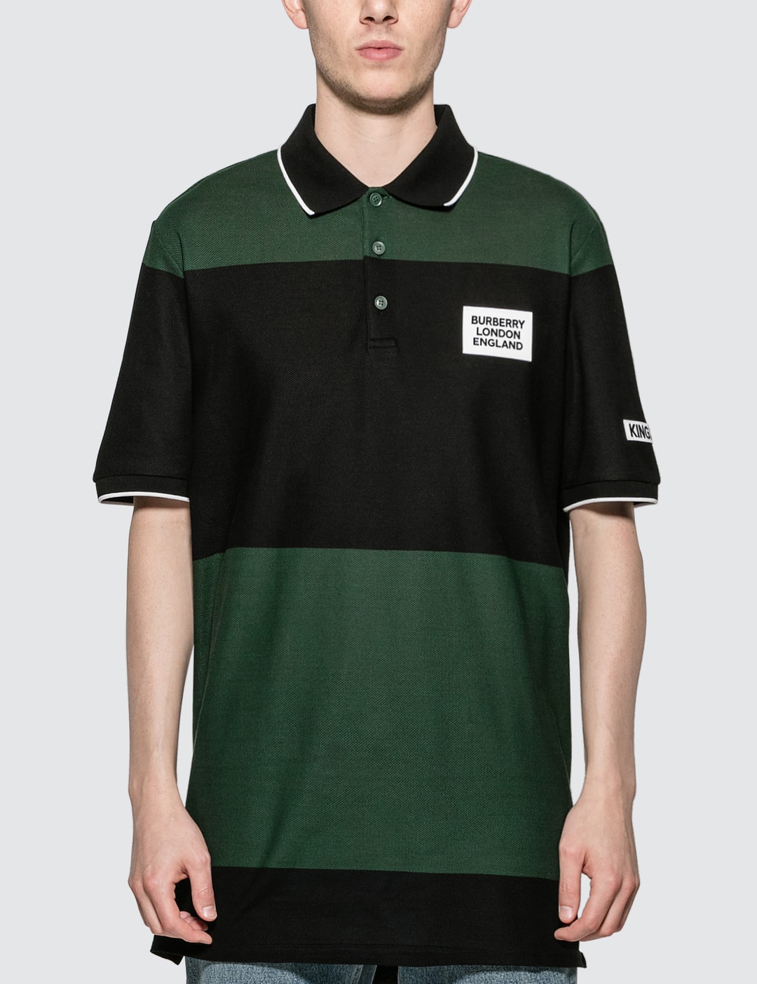 Burberry - Logo Appliqué Cotton Polo Shirt | HBX - Globally Curated Fashion and Lifestyle by Hypebeast