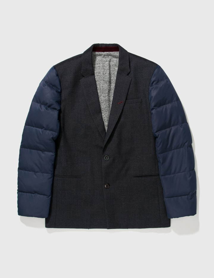 Undercover Padded Sleeves Jacket In Blue