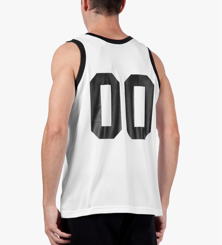White 00 Mesh Tank Top Placeholder Image