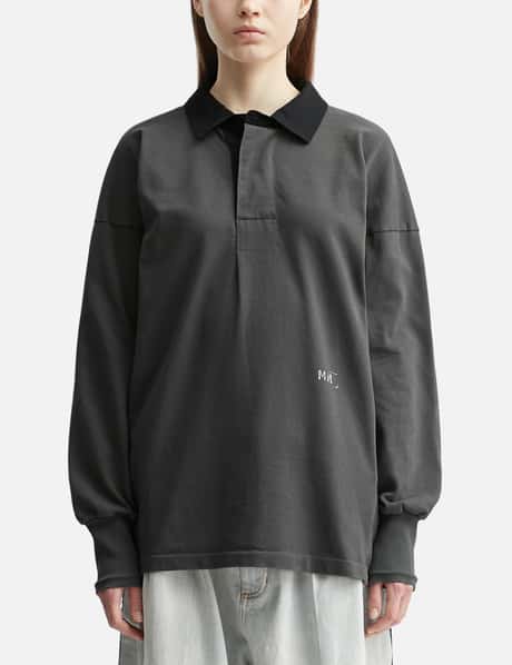 Maison Margiela Long Sleeve Polo Shirt
