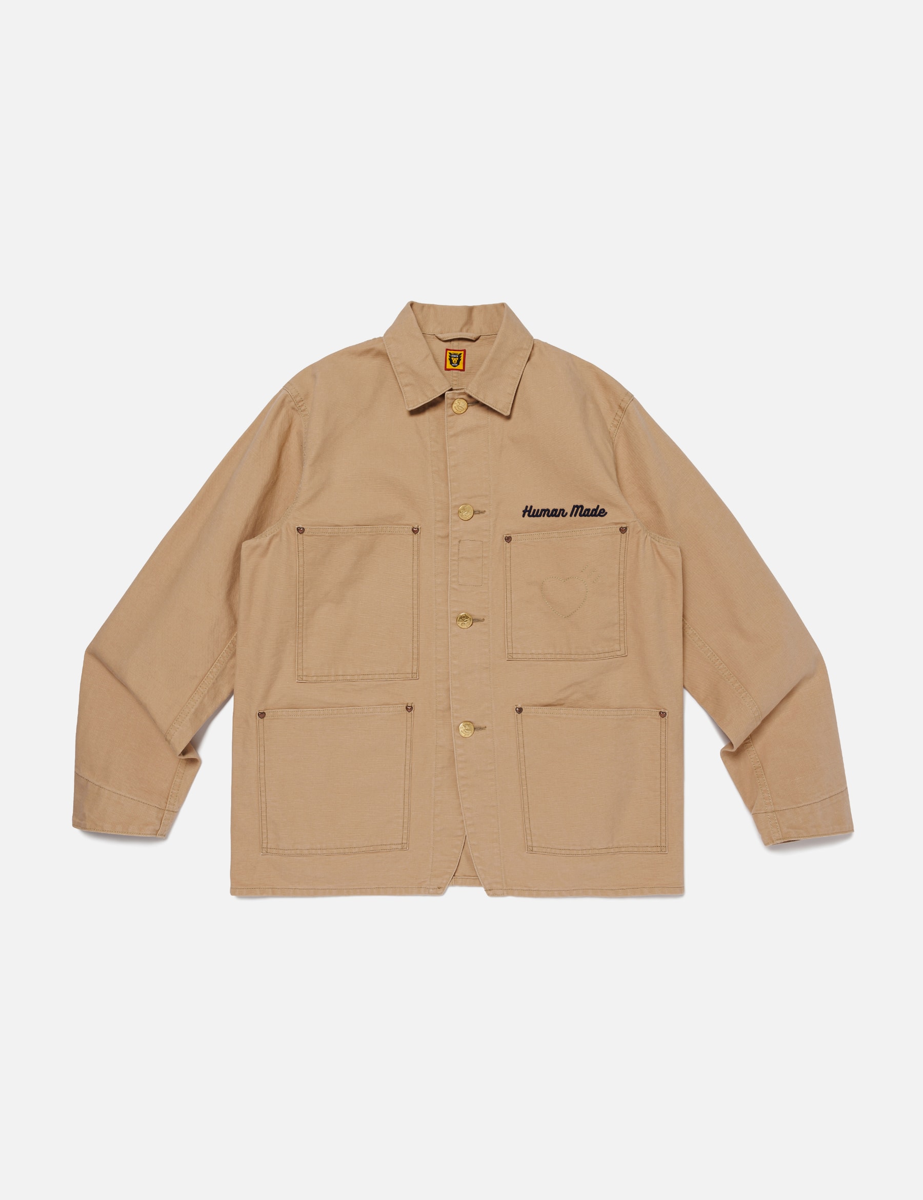 Washed Duck Coverall Jacket view 7