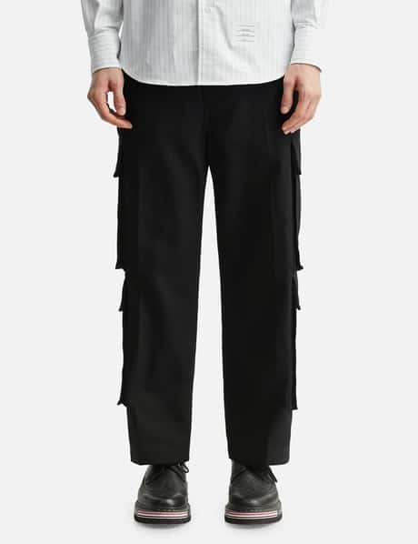 Washed Cotton Utility Chino Cargo Trouser view 10