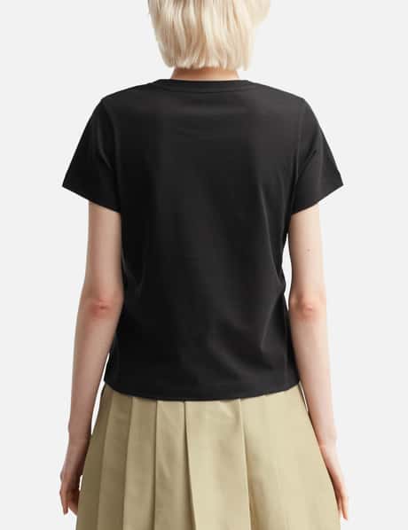 Embroidered Heart Logo Cotton T-Shirt view 9