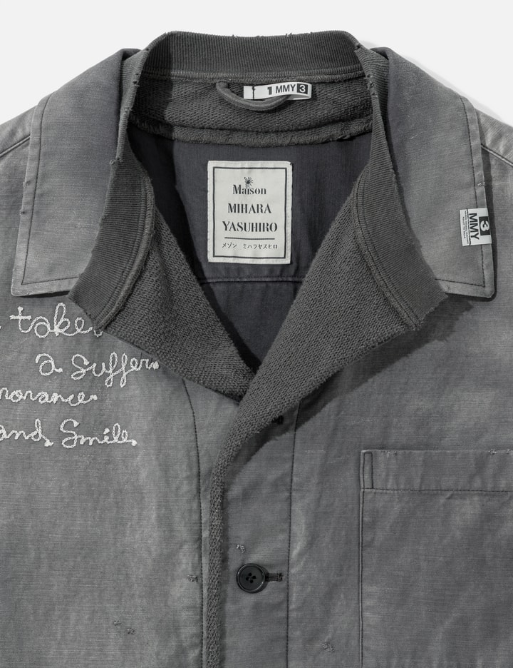 Maison Mihara Yasuhiro Sweat Layered Work Shirt