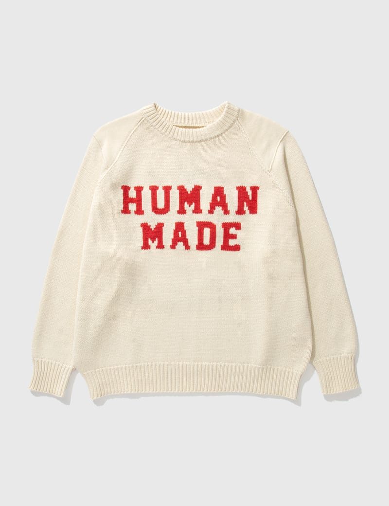 Human Made - Logo Knit Sweater | HBX 