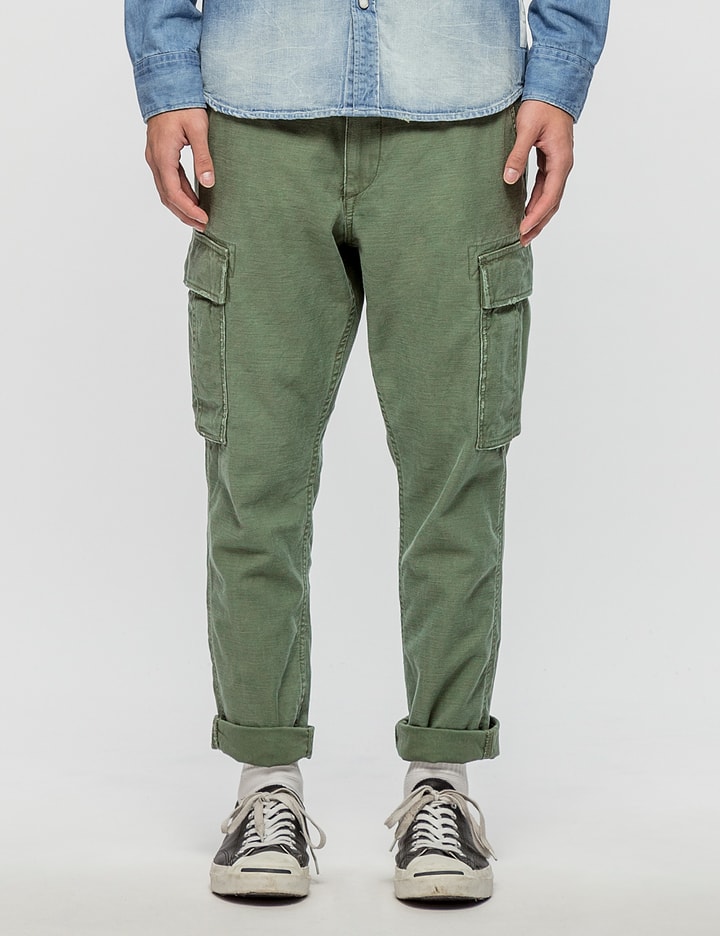 9/10 Cropped Length Cargo Pants Placeholder Image