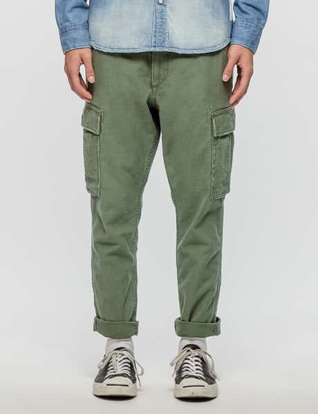 Denim By Vanquish & Fragment - 9/10 Cropped Length Cargo Pants 