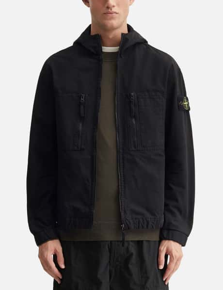 Ripstop Zip-Up Hooded Shirt view 10