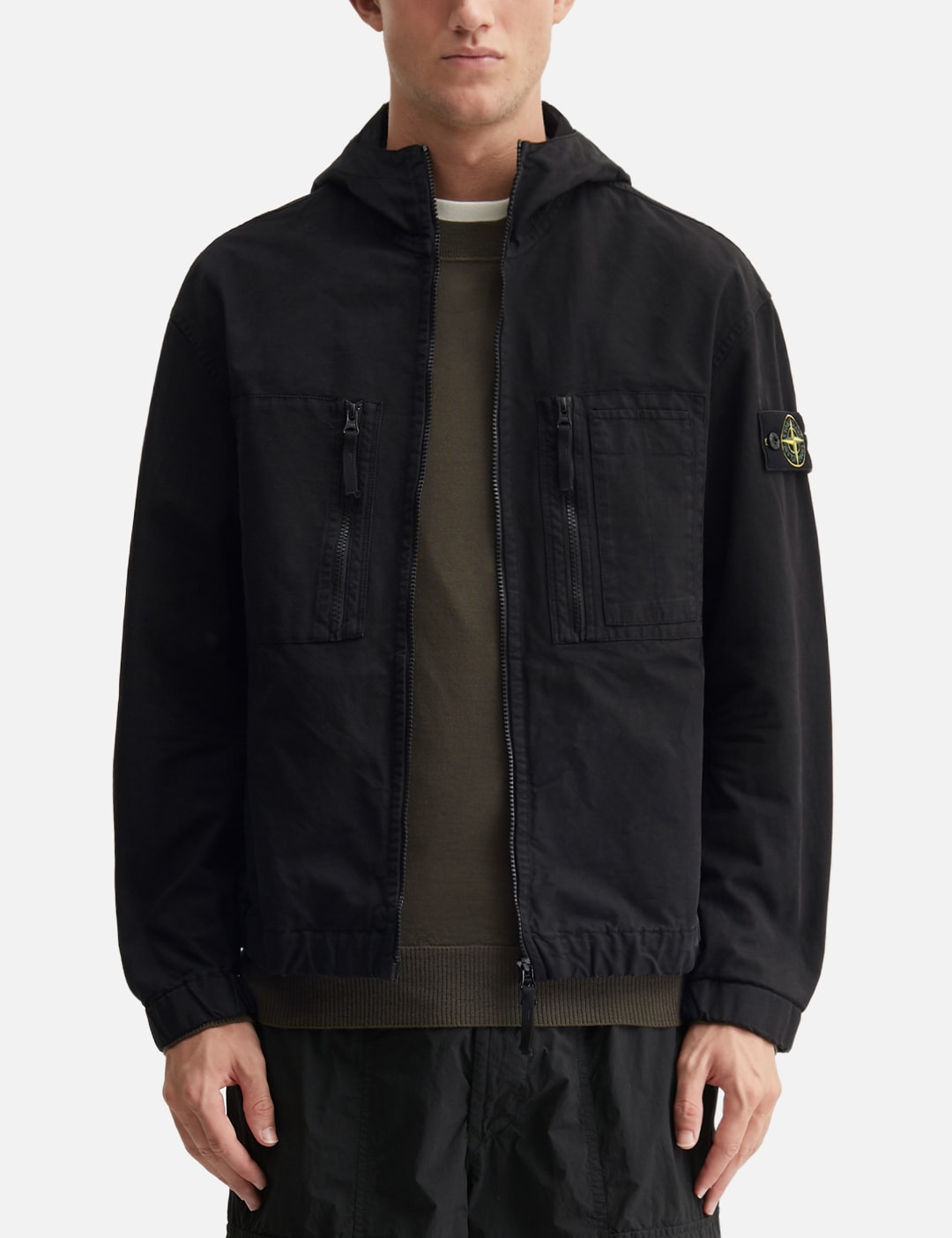 Ripstop Zip-Up Hooded Shirt view 18