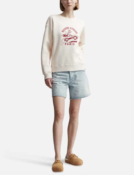 Maison Kitsuné - RACING FOX COMFORT SWEATSHIRT | HBX - Globally 