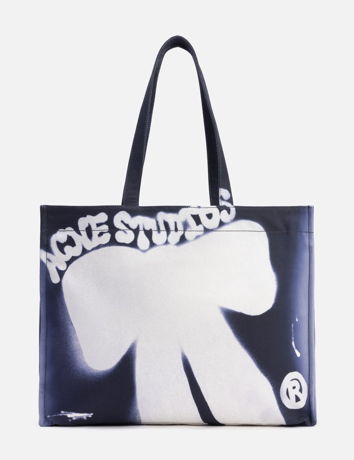 아크네 스튜디오 Spray Logo Shopper Tote