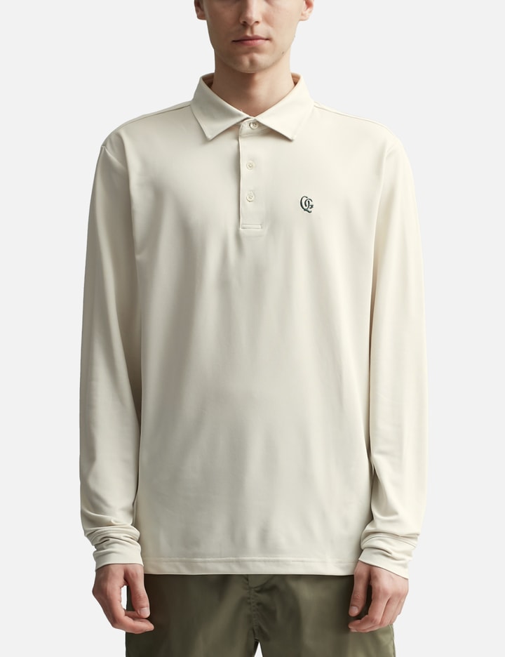 Monogram Long Sleeve Polo Placeholder Image