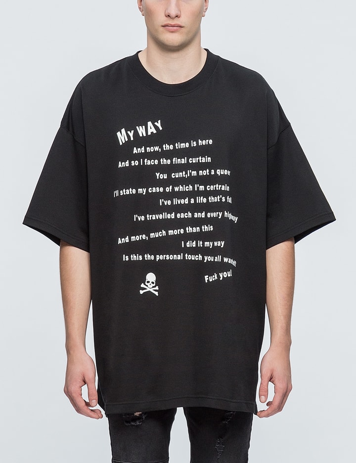 "My Way" Oversized S/S T-Shirt Placeholder Image