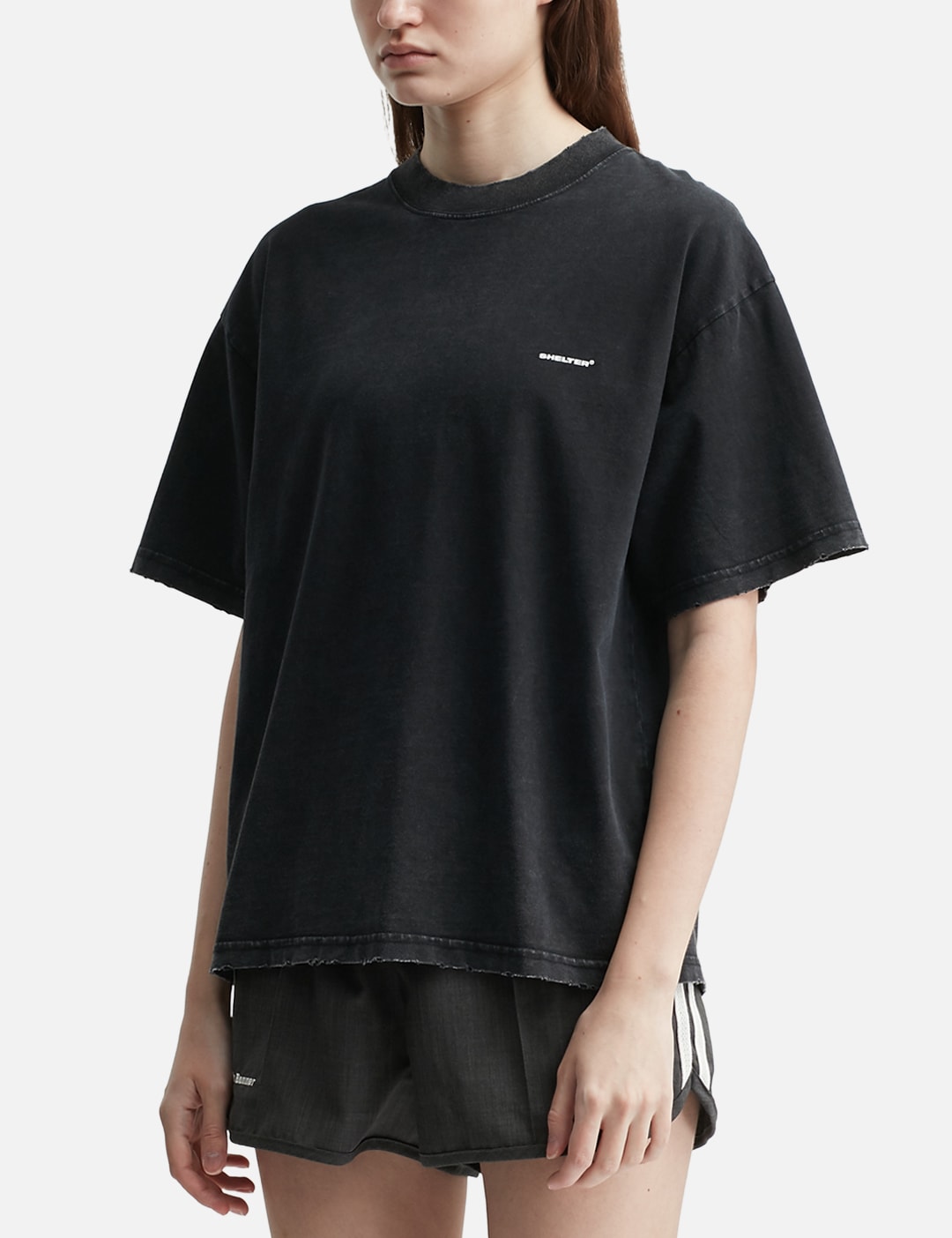 "Logo" Washed Tee view 8