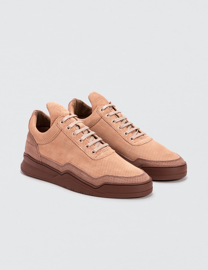 Low Top Ghost Perforated Sneakers Placeholder Image