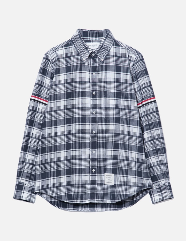 Thom Browne Navy Plaided Shirt Placeholder Image