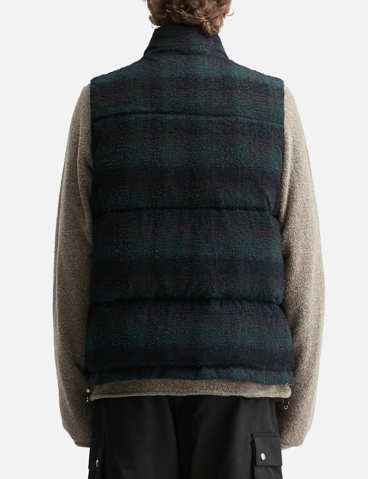 Plaid Puffer Reversivle Vest Placeholder Image