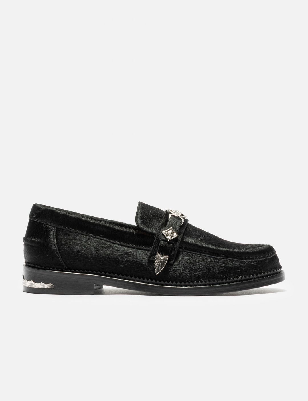 HBX Exclusive Black Pony Loafer view 6
