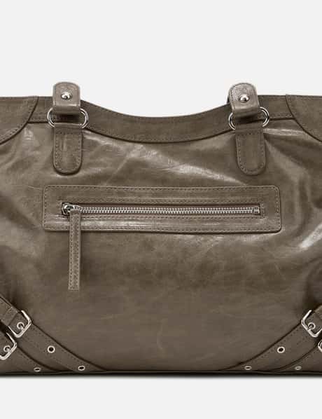 Stud Pocket Big Bag In Khaki view 17