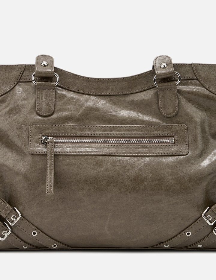 Stud Pocket Big Bag In Khaki Placeholder Image