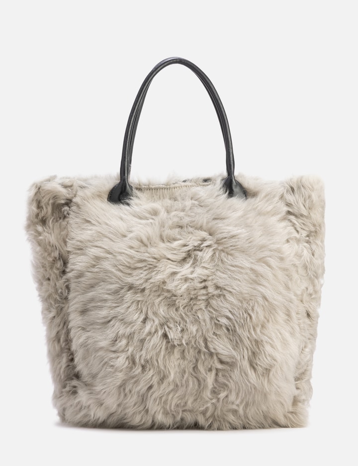 Sheepskin Shearling Tote Bag Placeholder Image