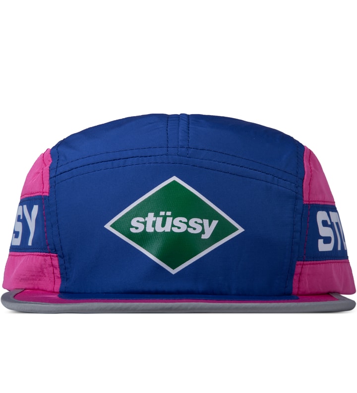 Blue Retro Camp Cap Placeholder Image