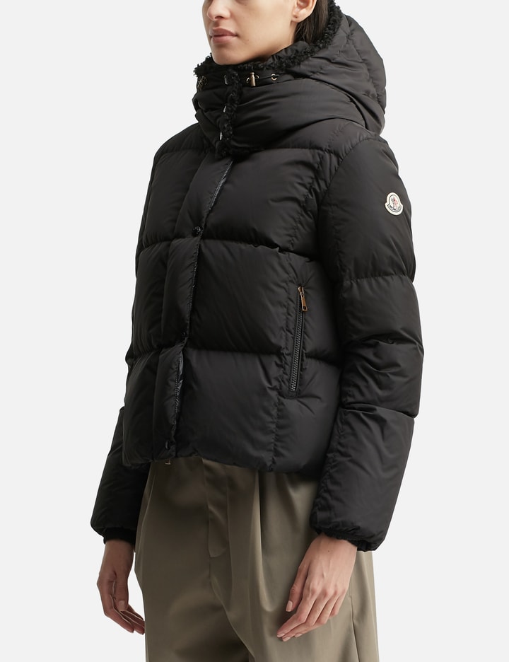 Castelnou Square-Quilted Hooded Short Down Jacket Placeholder Image