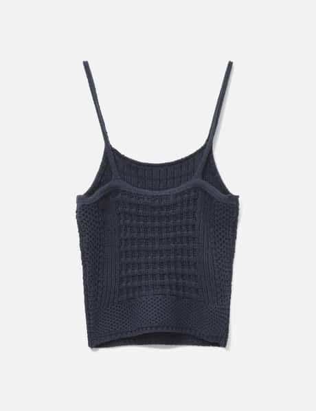Waffle Bustier Top view 8