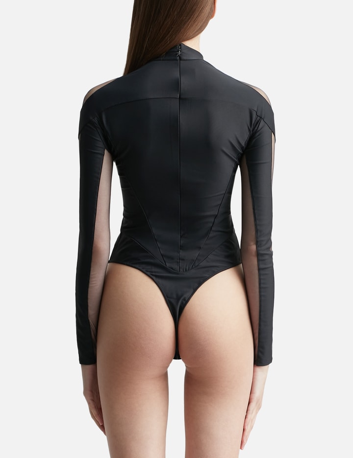Illusion Neckline Bodysuit Placeholder Image