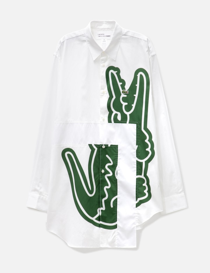 Comme Des Garcons Shirt X Lacoste Woven Shirt Placeholder Image