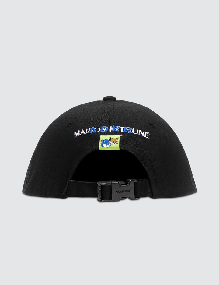 Ader Error X Maison Kitsune Double Brim Fox Head Cap Placeholder Image