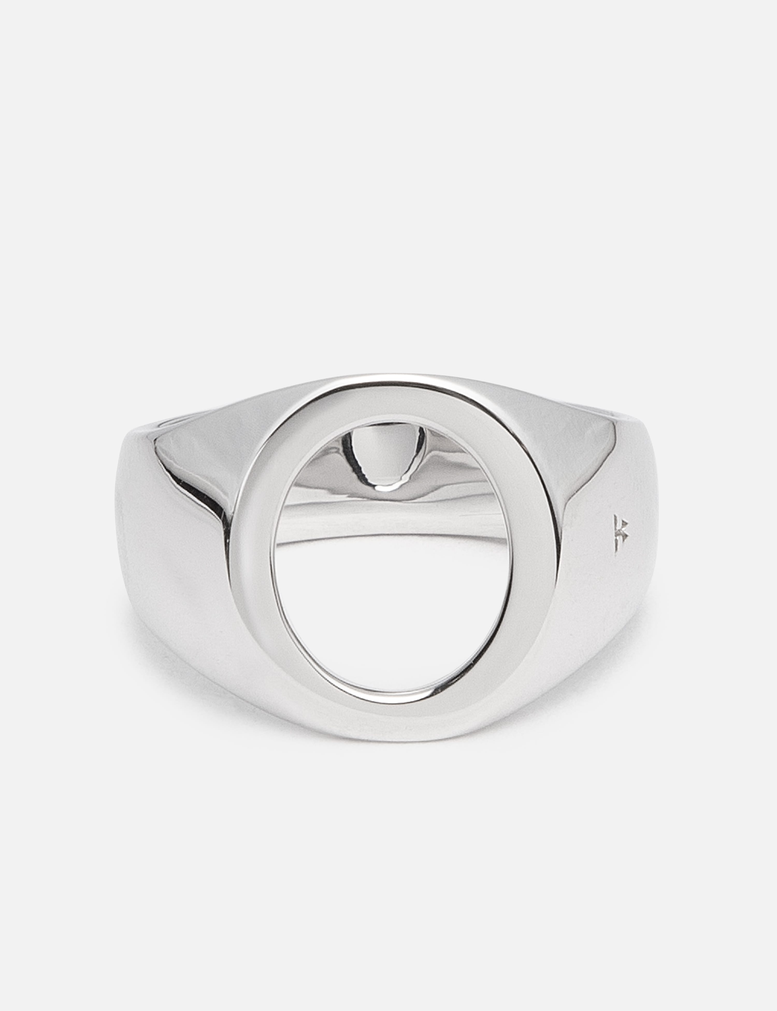 TOM WOOD Step Pinkie Spinel and Rhodium-Plated Silver Ring for Men | MR  PORTER