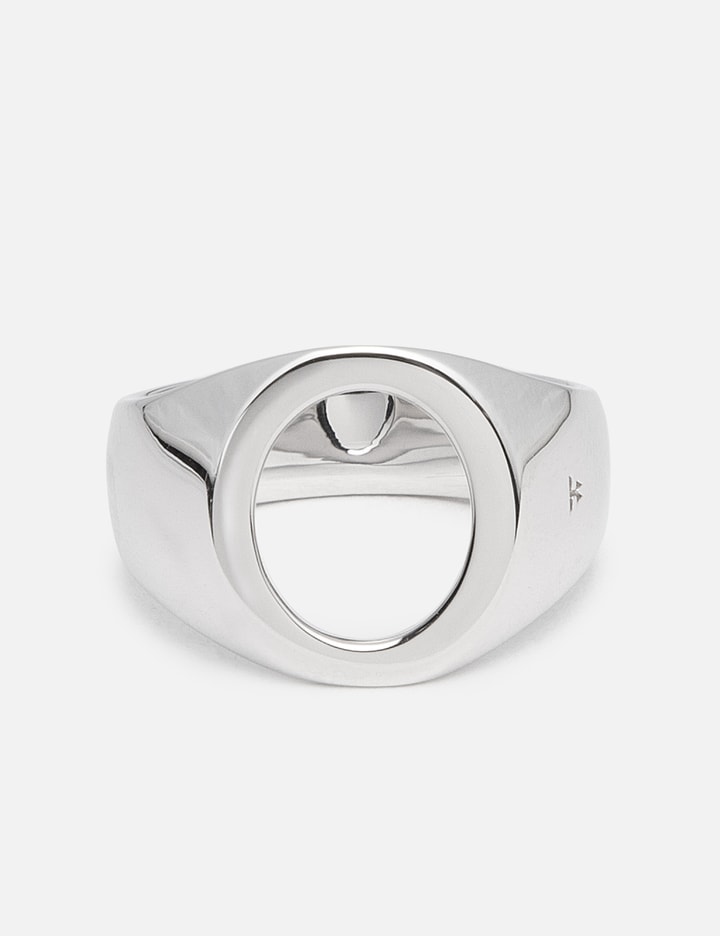 Tom Wood Oval Open Ring In Silver