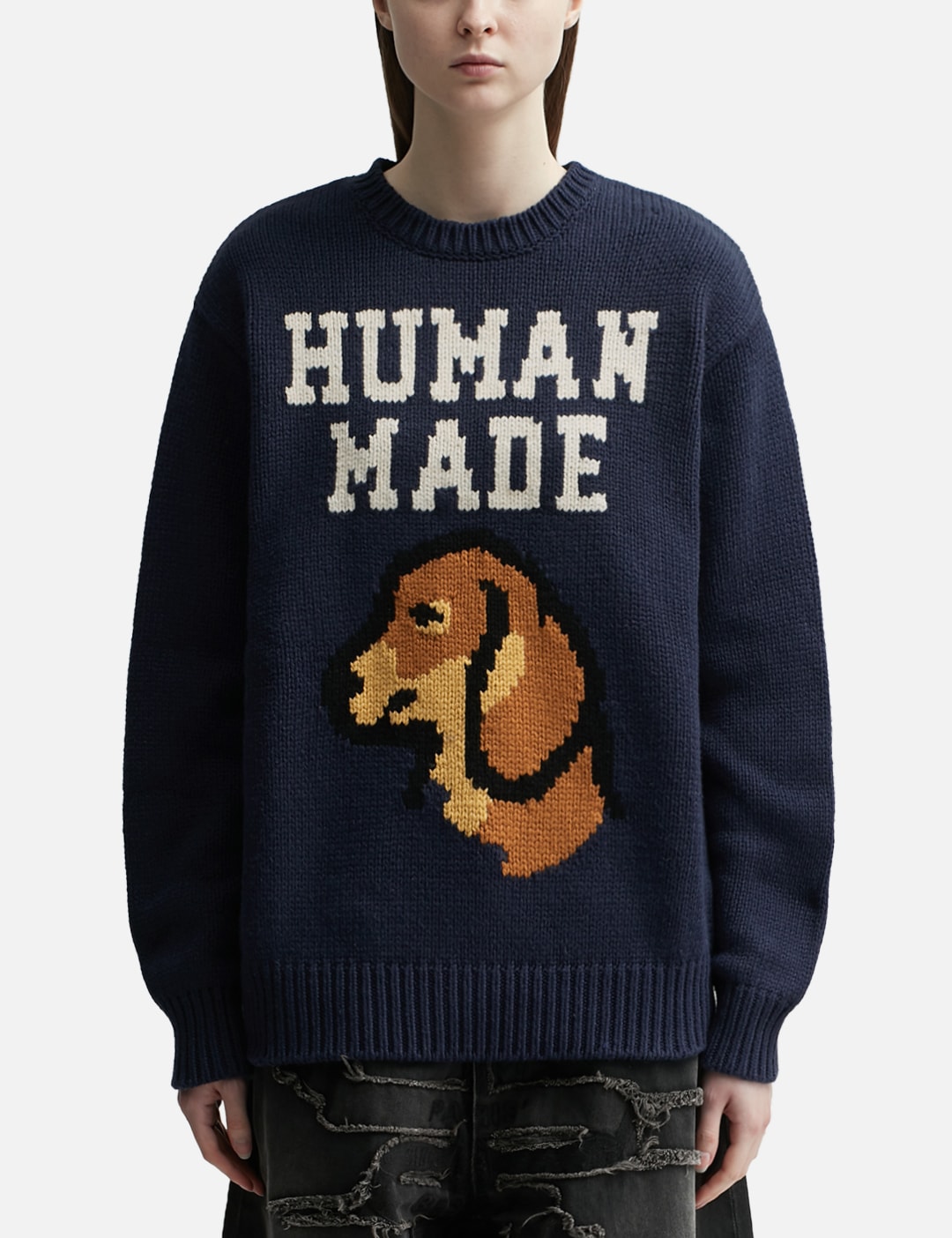 Human Made - Dachs Knit Sweater | HBX - Globally Curated Fashion 