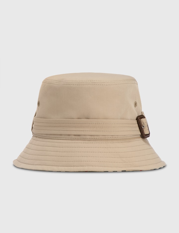 Cotton Gabardine Belted Bucket Hat Placeholder Image