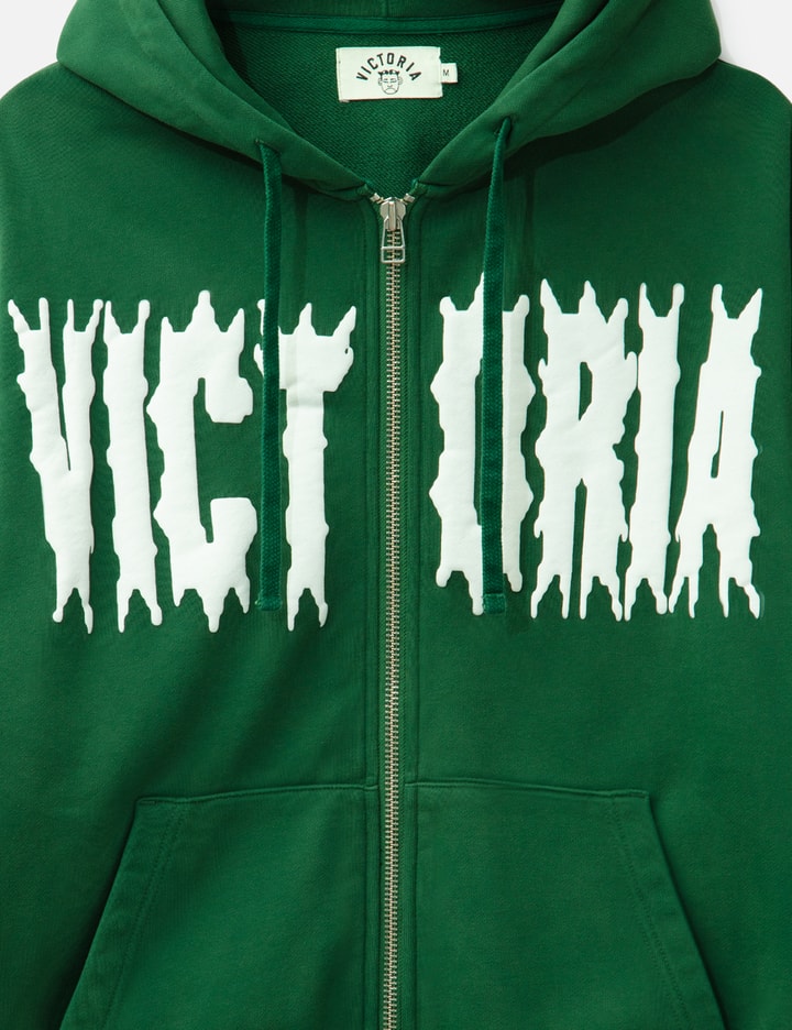 Spiky Script Zip Hooded Sweatshirt Placeholder Image