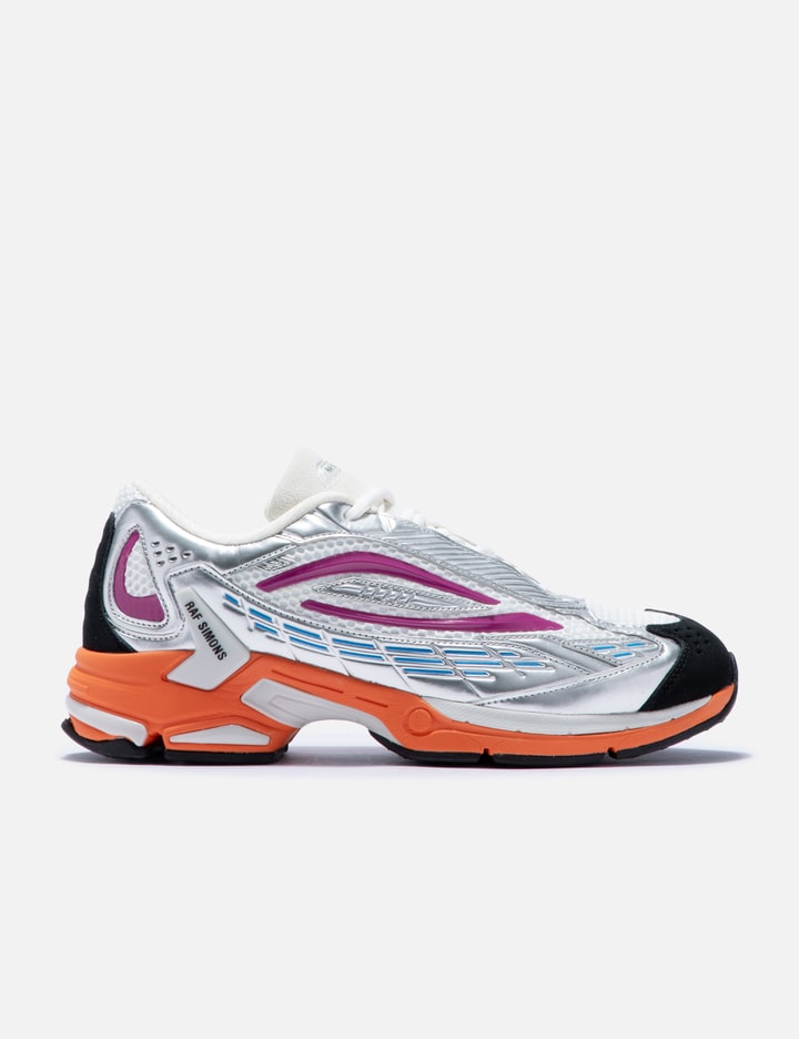 Raf Simons Silver & Orange Ultrasceptre Sneakers In Multicolor