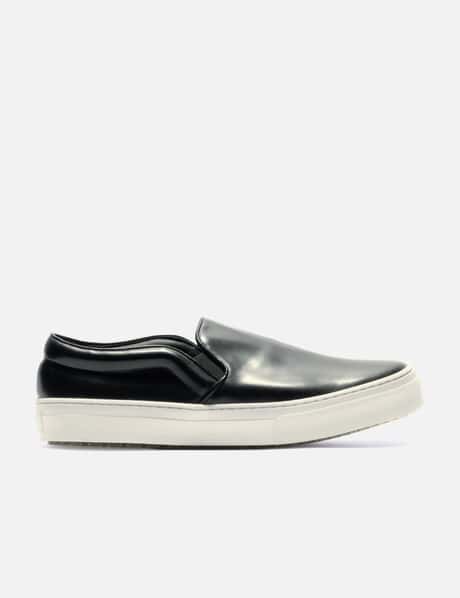 CELINE Leather Slip-on Sneakers