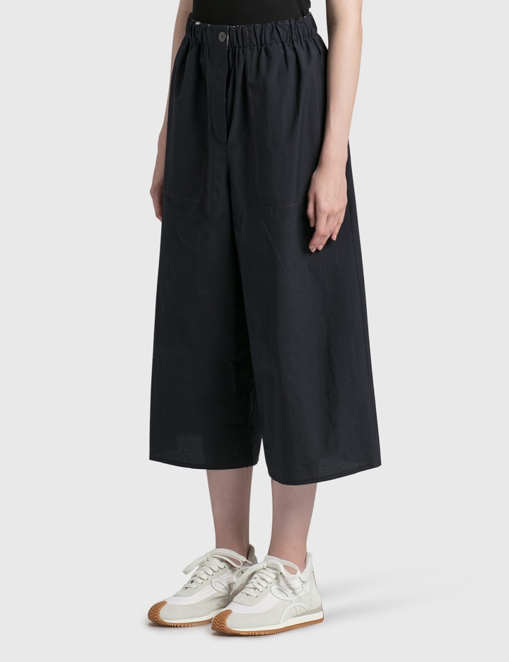 Cropped Elasticated Trousers Placeholder Image