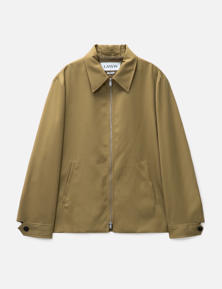 Lanvin Classic Zipped Jacket In Gold