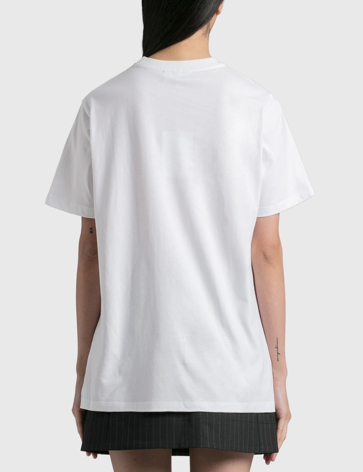Ganni - Smiley Logo T-shirt  HBX - Globally Curated Fashion and Lifestyle  by Hypebeast