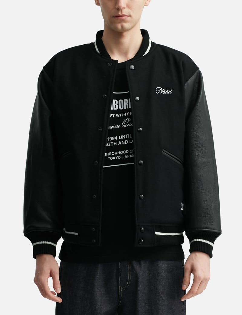 neighborhood スタジアムジャケット L - NEIGHBORHOOD Stadium Jacket 