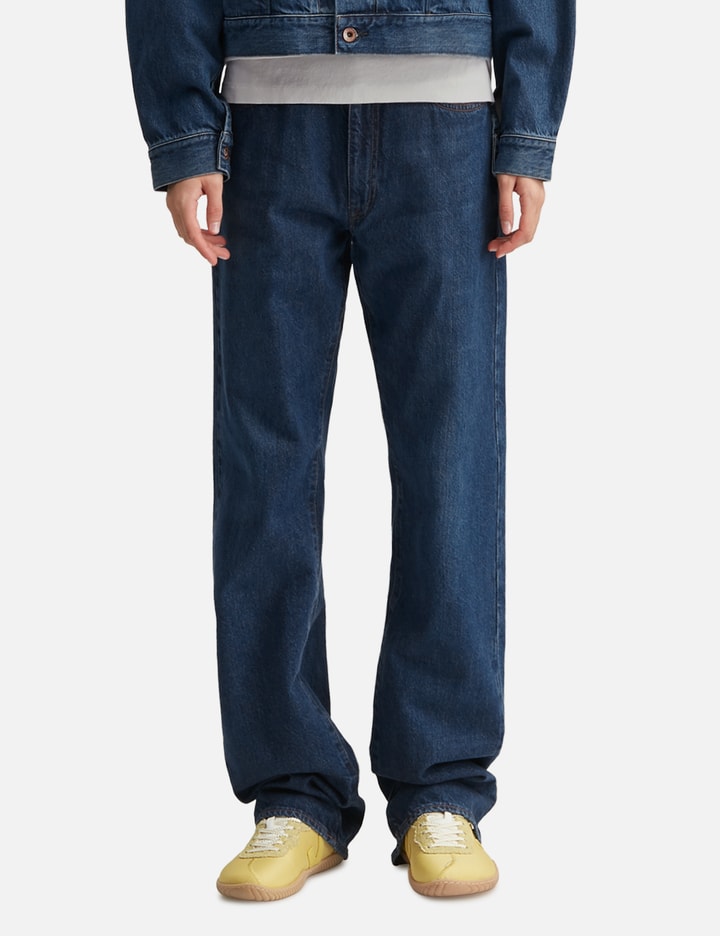 Maison Kitsuné MAISON KITSUNE X KURO Selvedge Voyage Denim Pants
