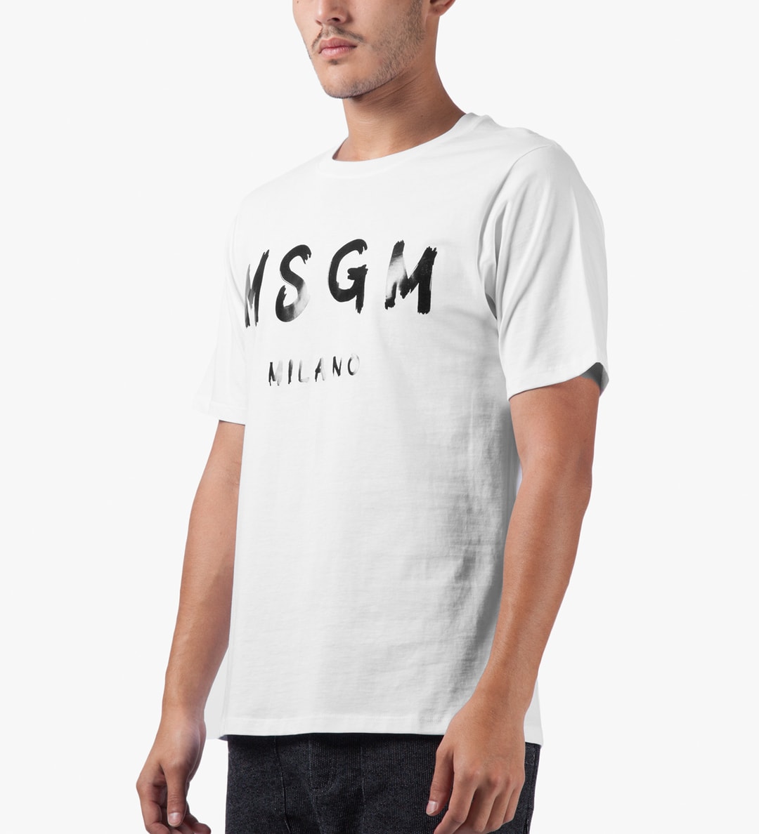 White MSGM Milano T-Shirt Placeholder Image